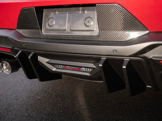 2024+ FORD MUSTANG S650 |  VERSION 2 PACKAGE REAR BUMPER DIFFUSER